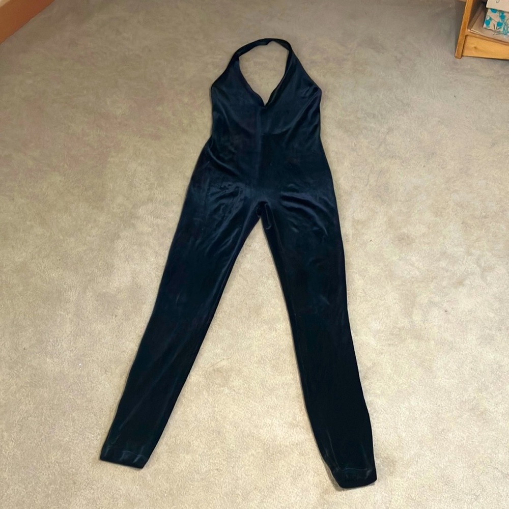 America Apparel velvet jumpsuit